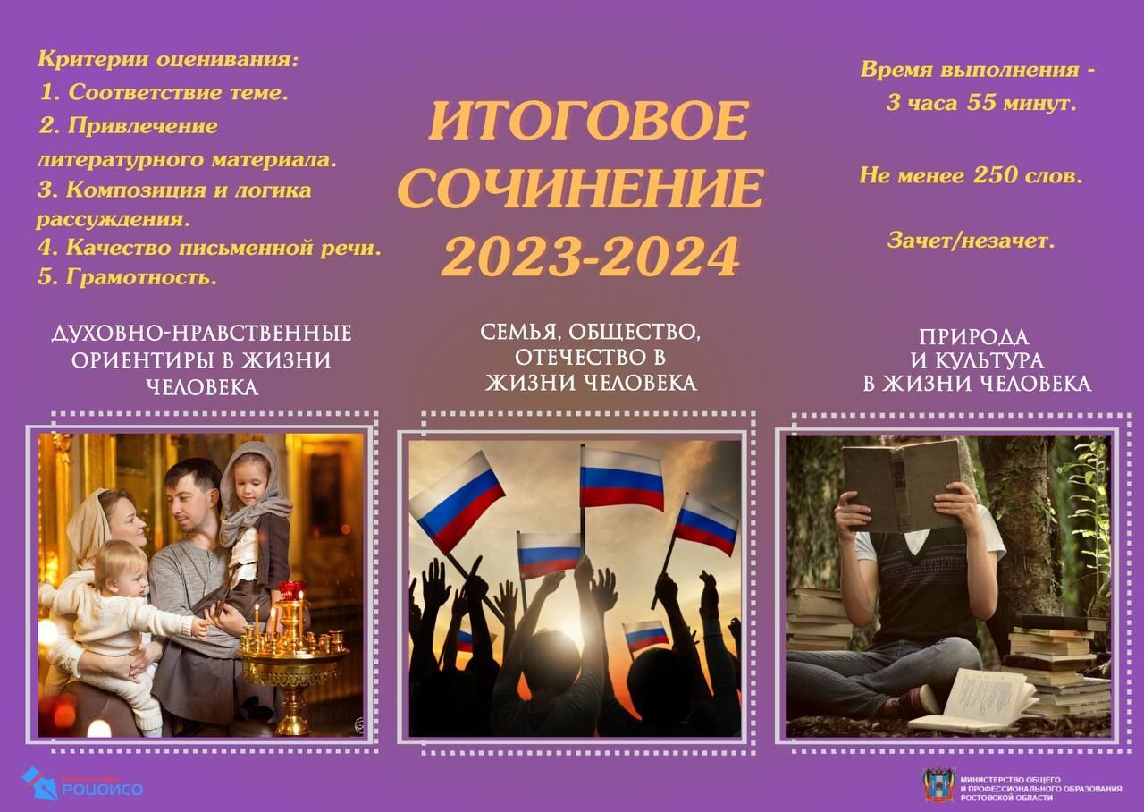 ИТОГОВОЕ СОЧИНЕНИЕ 2023-2024.